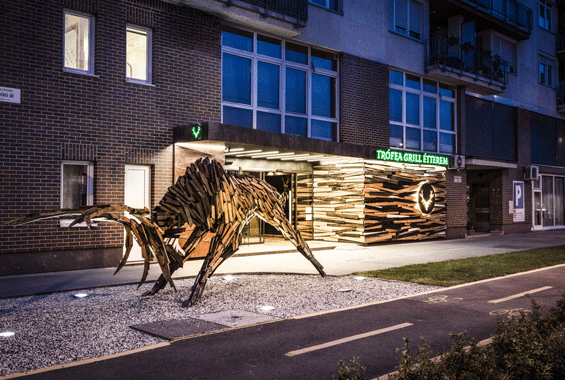 Trófea étterem Újbuda